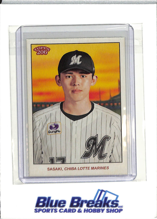 2024 Topps - 206 -NPB - Roki Sasaki - #146 - baseball - Chiba Lotte Marines - Dodgers