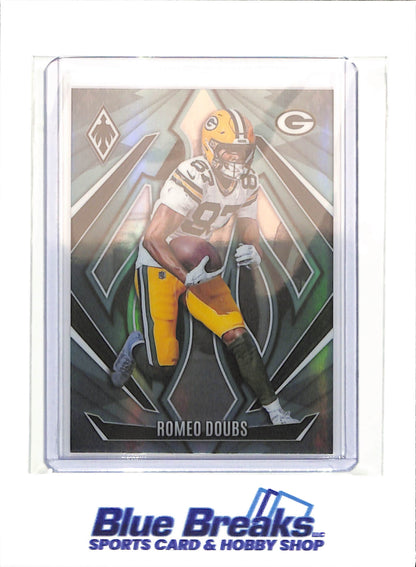 2024 Panini - Phoenix - teal - Romeo Doubs - 15/28 - #125 - football - Packers