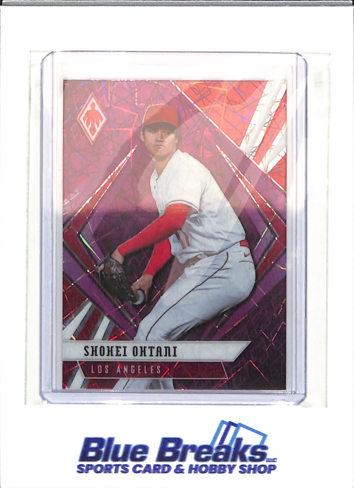 2021 Panini - Chronicles Phoenix - purple velocity - Shohei Ohtani - #15 - baseball - Angels