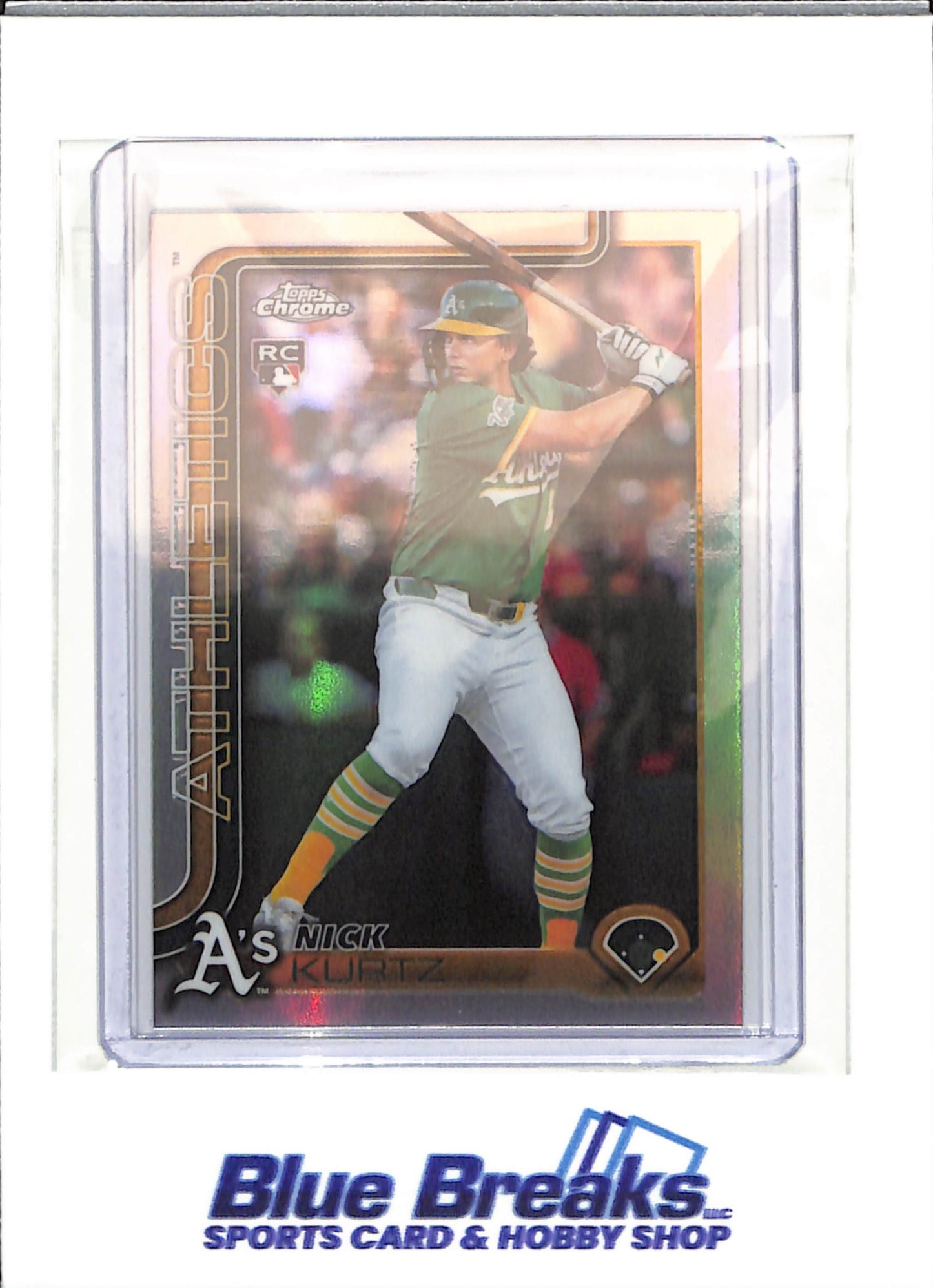 2025 Topps Chrome - refractor - Nick Kurtz - RC - #USC178 - baseball - Athletics