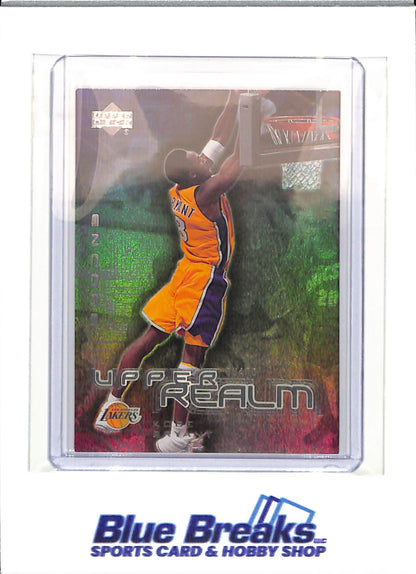 2001 Upper Deck - Upper Realm - Encore - Kobe Bryant - #UR4 - basketball - Lakers