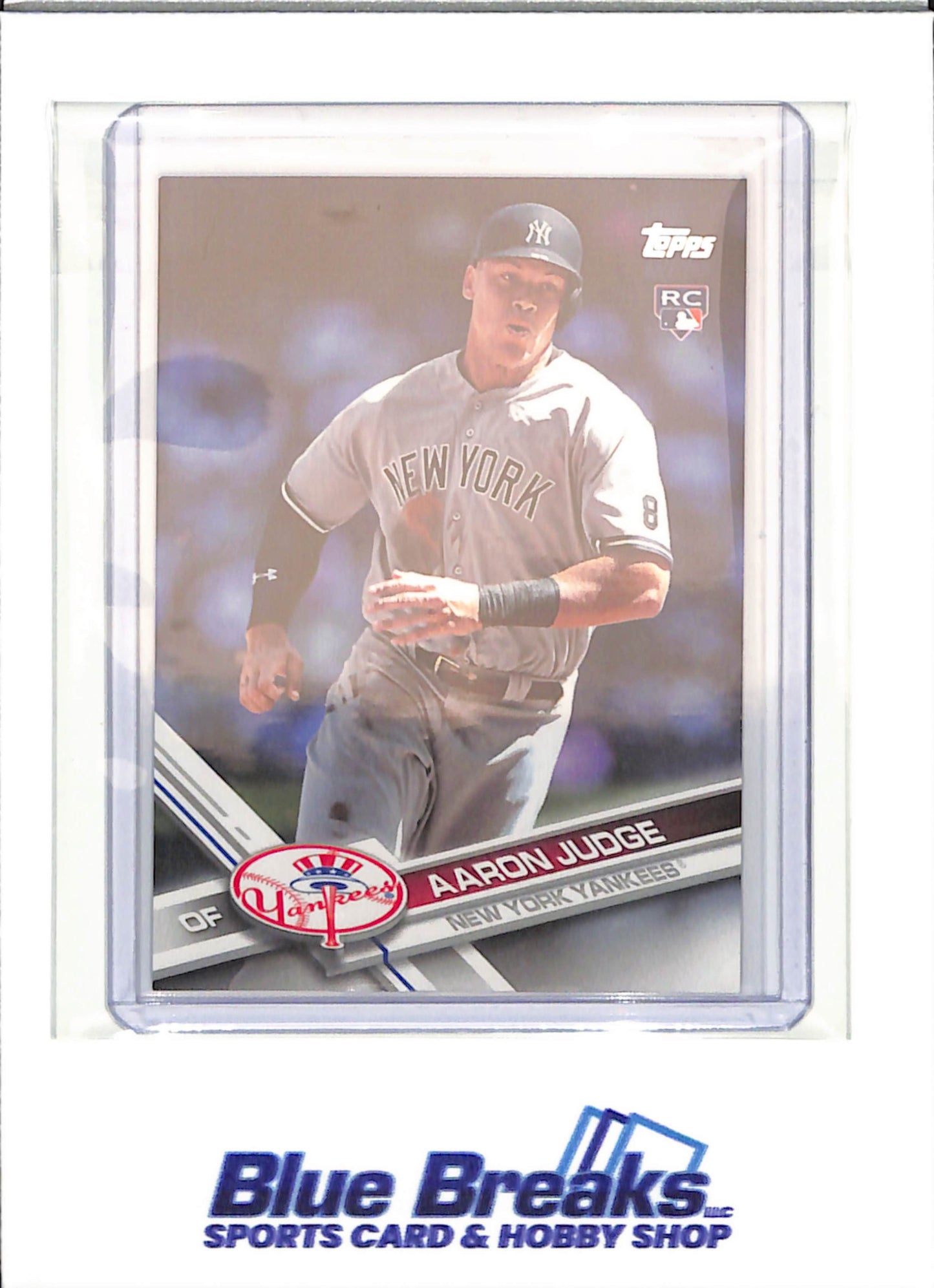 2017 Topps - Complete Set - Aaron Judge - RC - #287 - baseball - Yankees