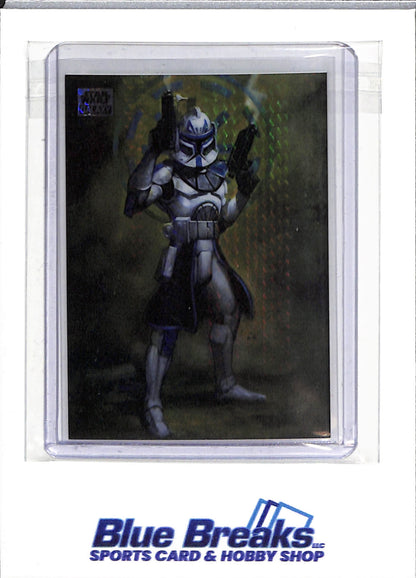 2025 Topps - Star Wars Galaxy - prism refractor - Captain of the 501st - 44/75 - #89 - entertainment