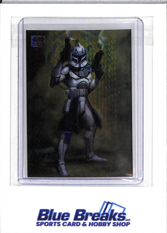 2025 Topps - Star Wars Galaxy - prism refractor - Captain of the 501st - 44/75 - #89 - entertainment