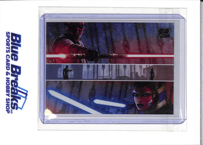 2025 Topps - Star Wars Galaxy - mini diamond - One Last Lesson - #91 - entertainment