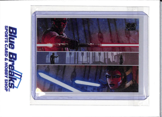 2025 Topps - Star Wars Galaxy - mini diamond - One Last Lesson - #91 - entertainment
