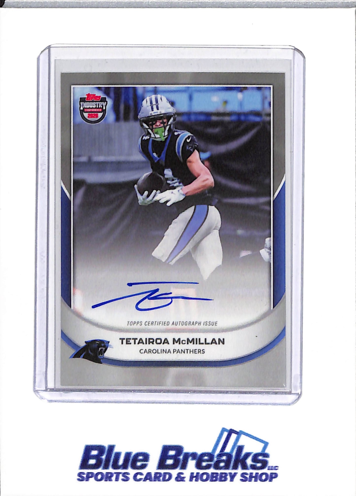 2026 Topps - Industry Conference - Tetairoa McMillan - auto - #ICTM - football - Panthers