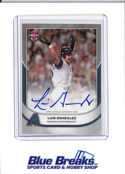 2026 Topps - Industry Conference - Luis Gonzalez - auto - #ICLG - baseball - Diamondbacks