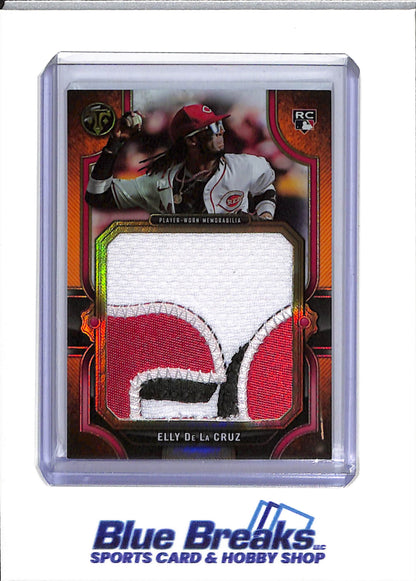 2024 Topps Triple Threads - Elly De La Cruz - rookie jumbo relic - 03/18 - RC - #RJR-ED - baseball - Reds