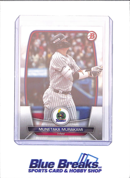 2023 Bowman - NPB - Munetaka Murakami - #98 - baseball - Tokyo Yakult Swallows - White Sox