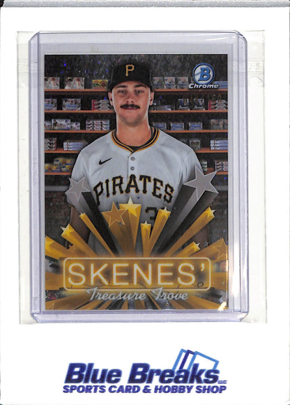 2025 Bowman Chrome - Treasure Trove - mini diamonds - Paul Skenes - 044/150 - #HS-13 - baseball - Pirates