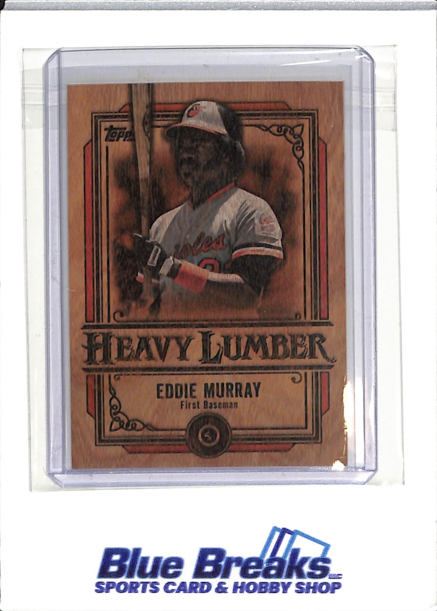 2015 Topps - Heavy Lumber - Eddie Murray - #L-49 - baseball - Orioles - drop