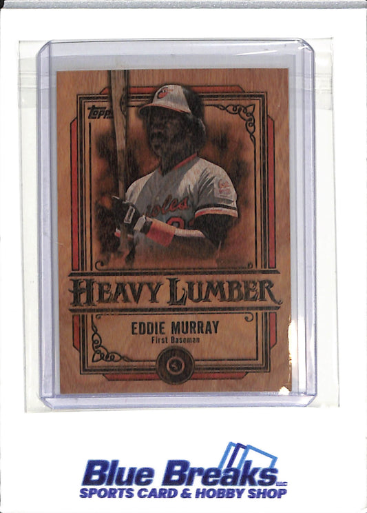 2015 Topps - Heavy Lumber - Eddie Murray - #L-49 - baseball - Orioles - drop