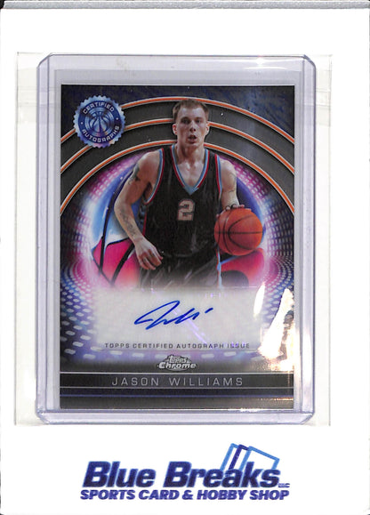 2024-25 Topps Chrome - Jason Williams - #TCAI-JWI - basketball - Grizzlies - drop