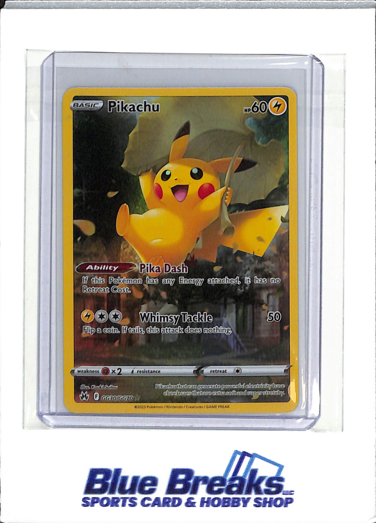 2023 Pokémon - Sword & Shield - Crown Zenith - Full Art - Pikachu - GG30/GG70