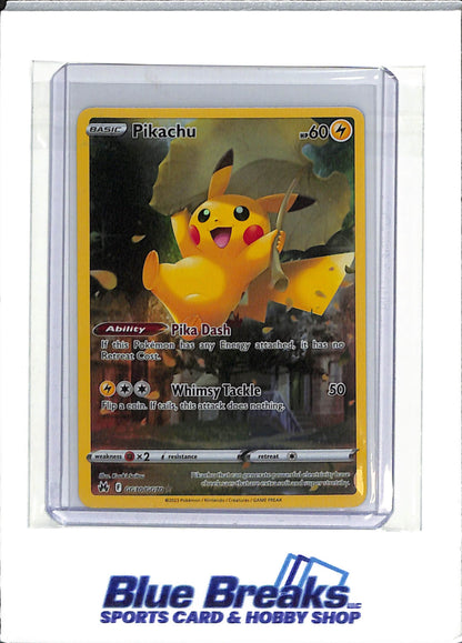 2023 Pokémon - Sword & Shield - Crown Zenith - Full Art - Pikachu - GG30/GG70