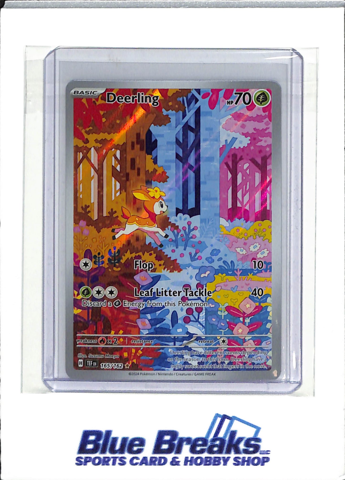 2024 Pokémon - Temporal Forces - Illustration Rare - Deerling - #165/162