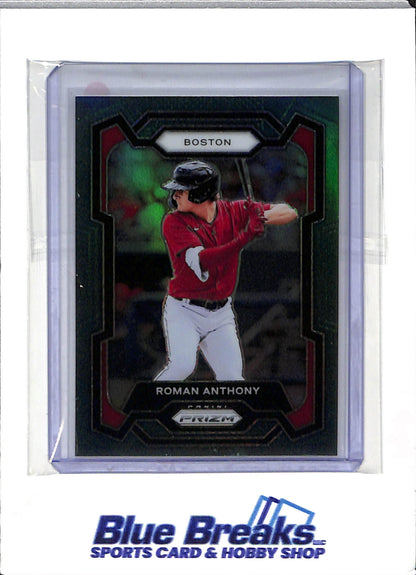 2024 Panini - Prizm - green - Roman Anthony - #49 - baseball - Red Sox