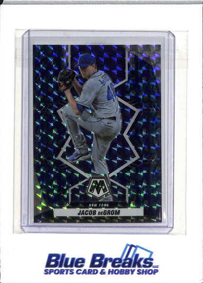2022 Panini - Mosaic - peacock - Jacob deGrom - #50 - baseball - Mets