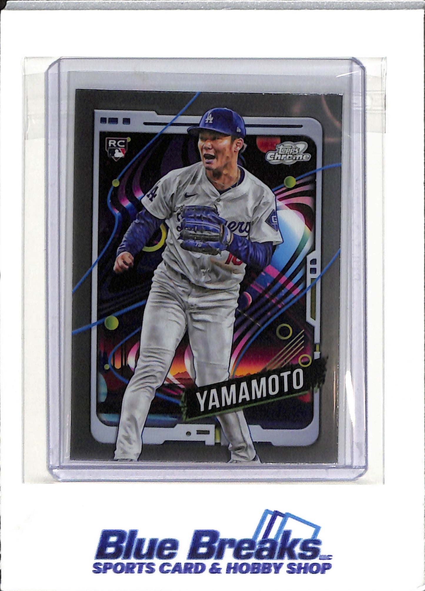 2024 Topps Cosmic Chrome - Yoshinobu Yamamoto - RC - #125 - baseball - Dodgers