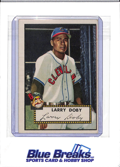 1952 Topps - Larry Doby - #243 - baseball - Indians/Guardians