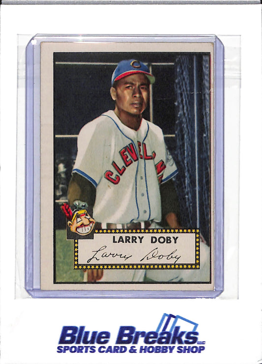 1952 Topps - Larry Doby - #243 - baseball - Indians/Guardians