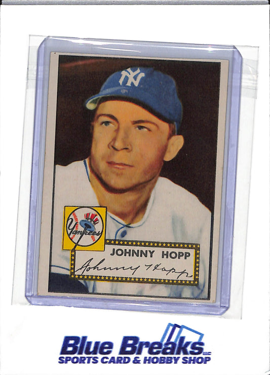 1952 Topps - Johnny Hopp - #214 - baseball - Yankees