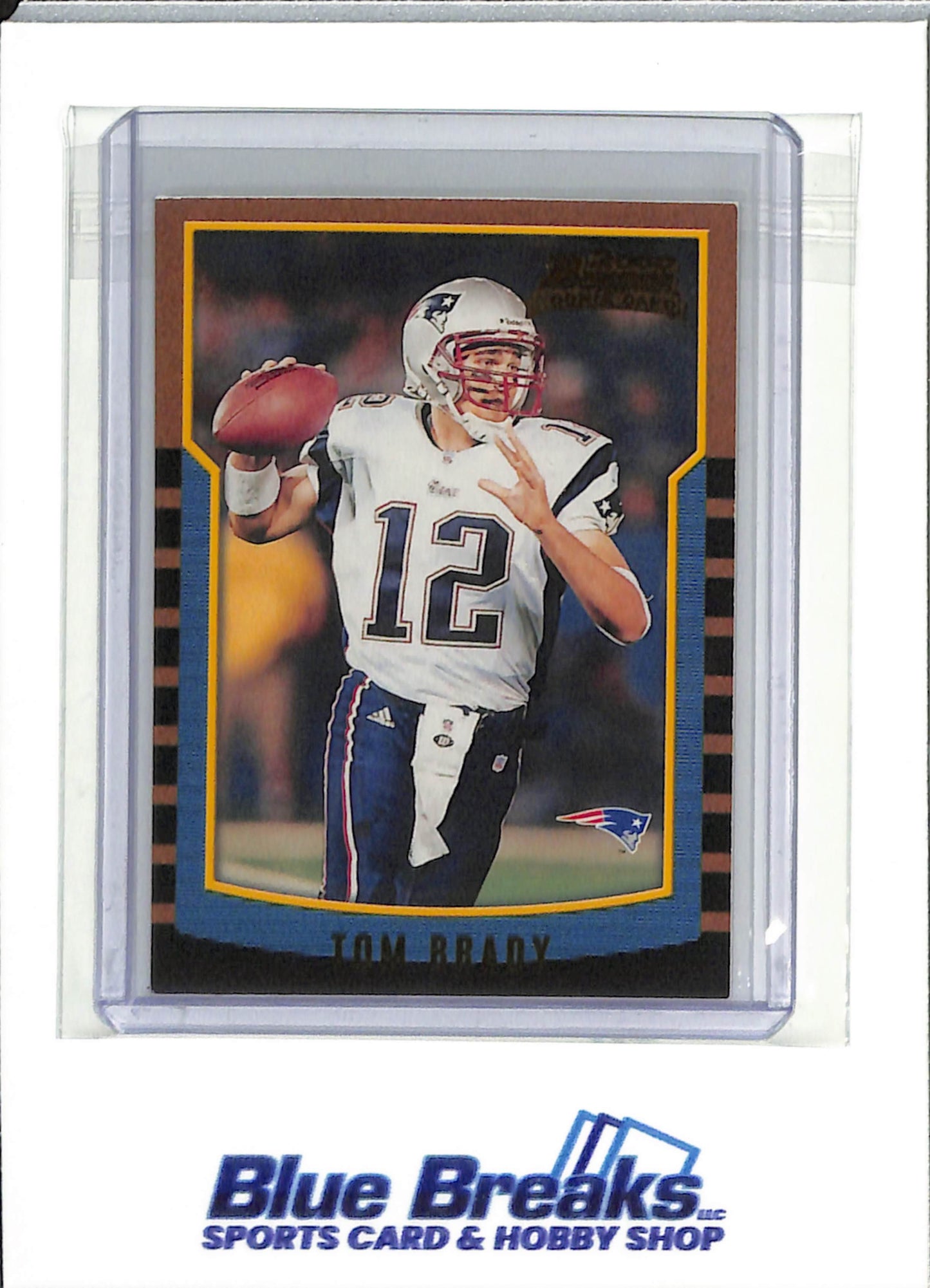 2000 Bowman - Rookie Card - Tom Brady - #236 - football - Patriots