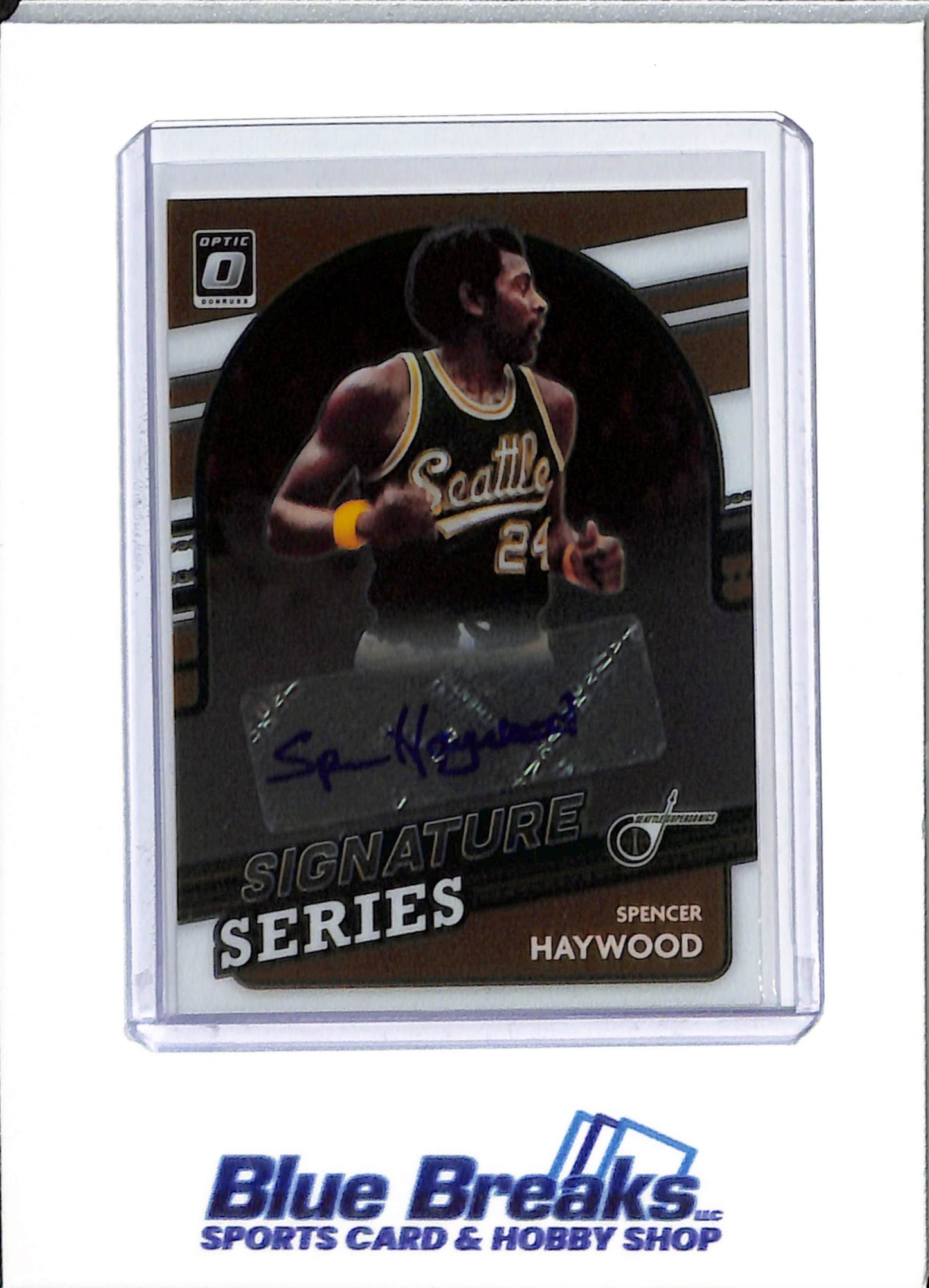 2021-22 Panini - Donruss - Optic - Signature Series - Spencer Haywood - auto - #SS-SHW - basketball - Supersonics