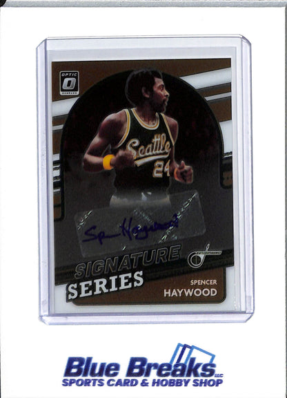 2021-22 Panini - Donruss - Optic - Signature Series - Spencer Haywood - auto - #SS-SHW - basketball - Supersonics