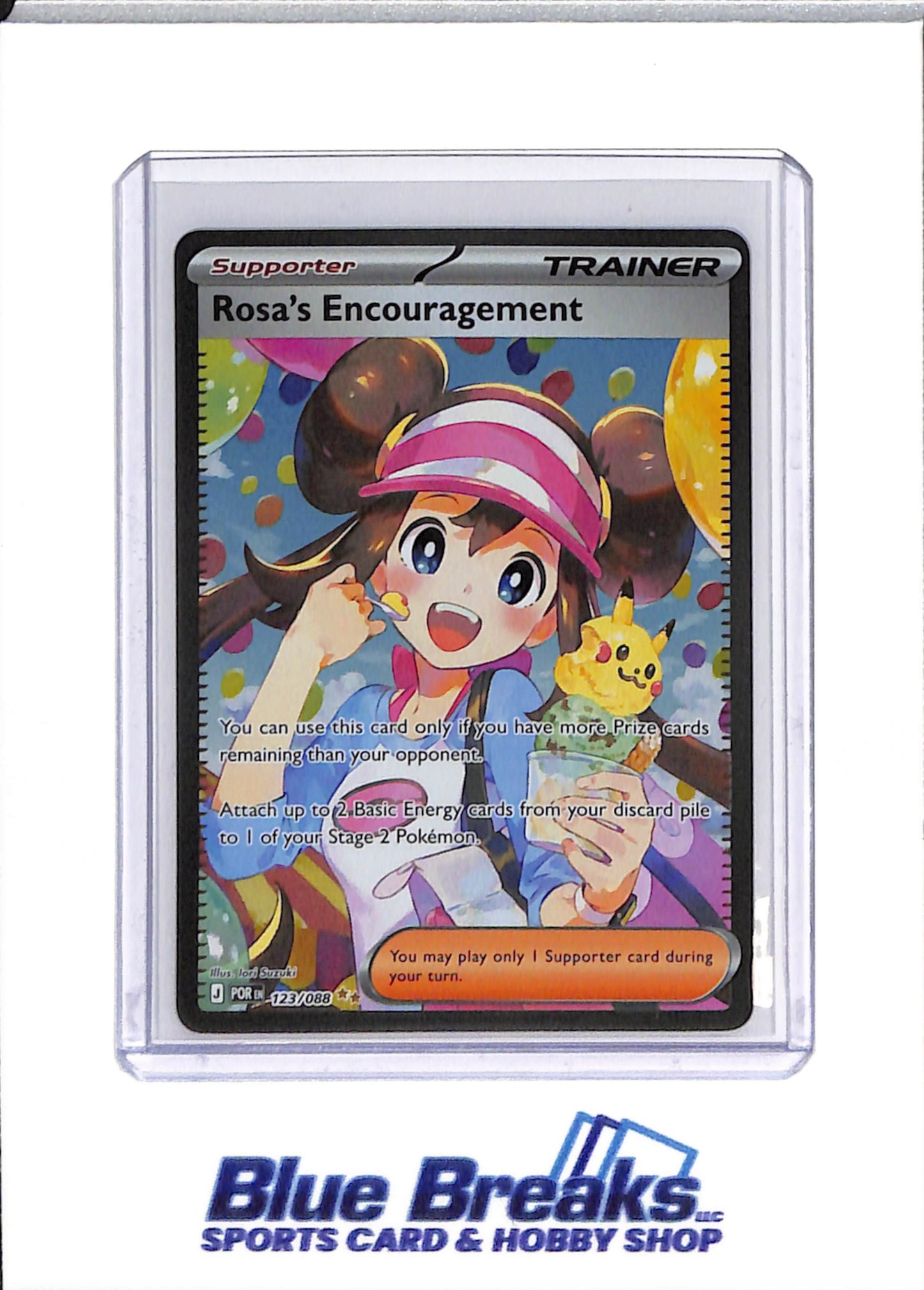 2026 Pokémon - Perfect Order - Special Illustration Rare - Rosa's Encouragement - #123/088