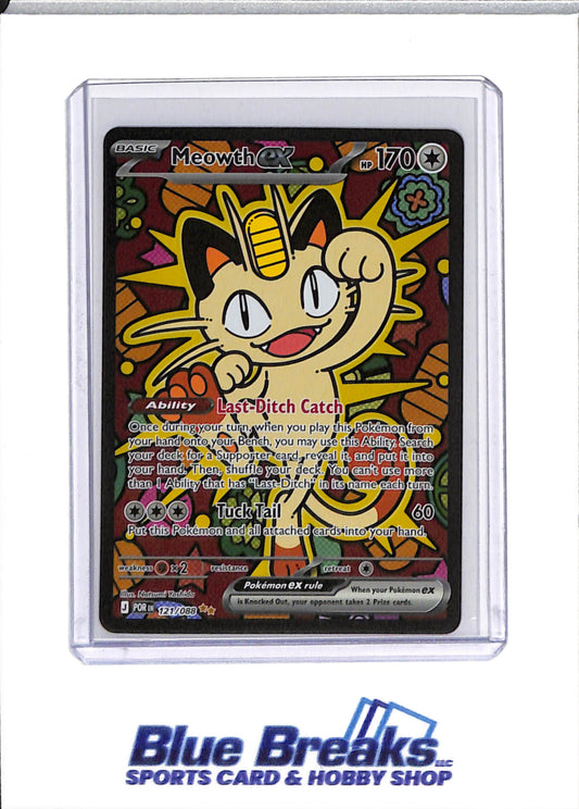2026 Pokémon - Perfect Order - Special Illustration Rare - Meowth ex - #121/088