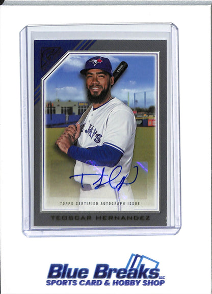 2022 Topps - Gallery - Teoscar Hernandez - auto - #VA-TH - baseball - Blue Jays