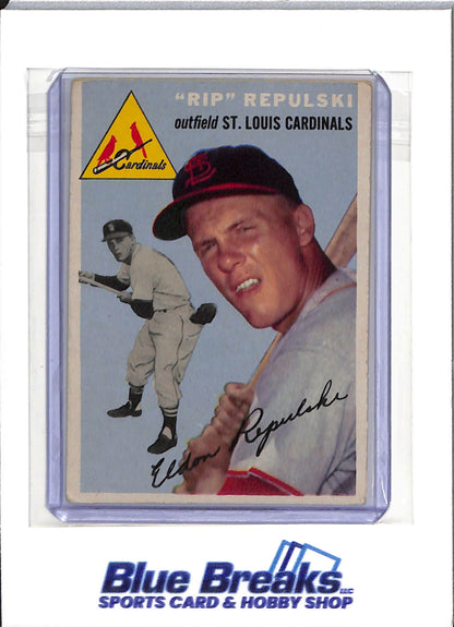 1954 Topps - Eldon "Rip" Repulski - #115 - baseball - Cardinals