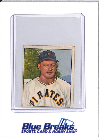 1950 Bowman - Clyde McCullough - #124 - baseball - Pirates