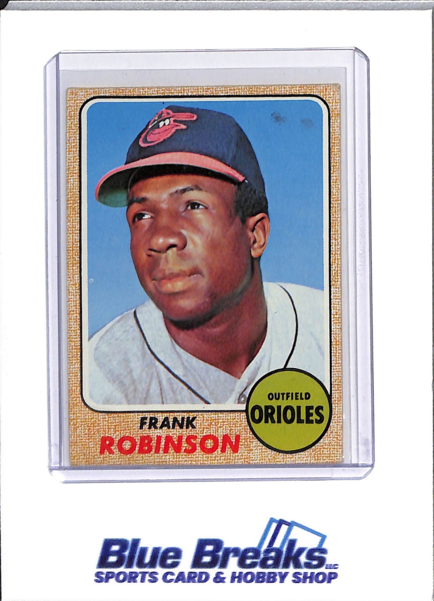1968 Topps - Frank Robinson - #500 - baseball - Orioles