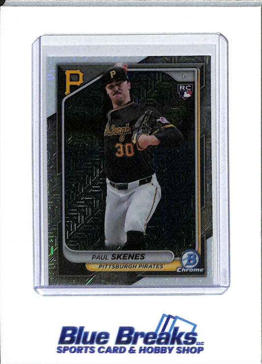 2024 Topps Chrome - Mojo - Paul Skenes - RC - #31 - baseball - Pirates - drop