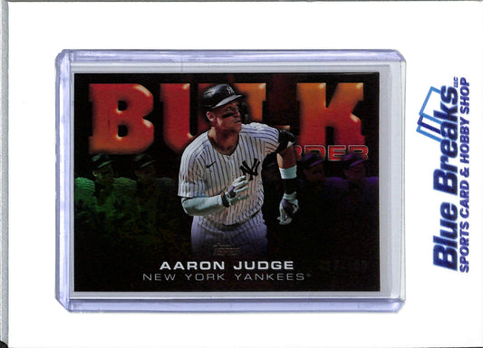 2025 Topps - Bulk Order - Aaron Judge - 077/100 - #BO-3 - baseball - Yankees - drop