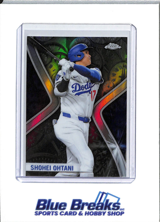 2026 Topps Chrome - Big Time Players - refractor - Shohei Ohtani - #BTP-2 - baseball - Dodgers - drop