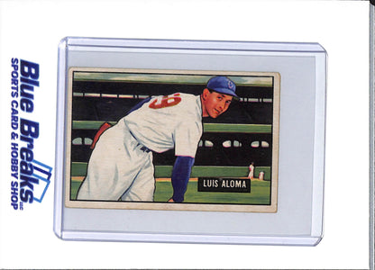1951 Bowman - Luis Aloma - #231 - baseball - White Sox