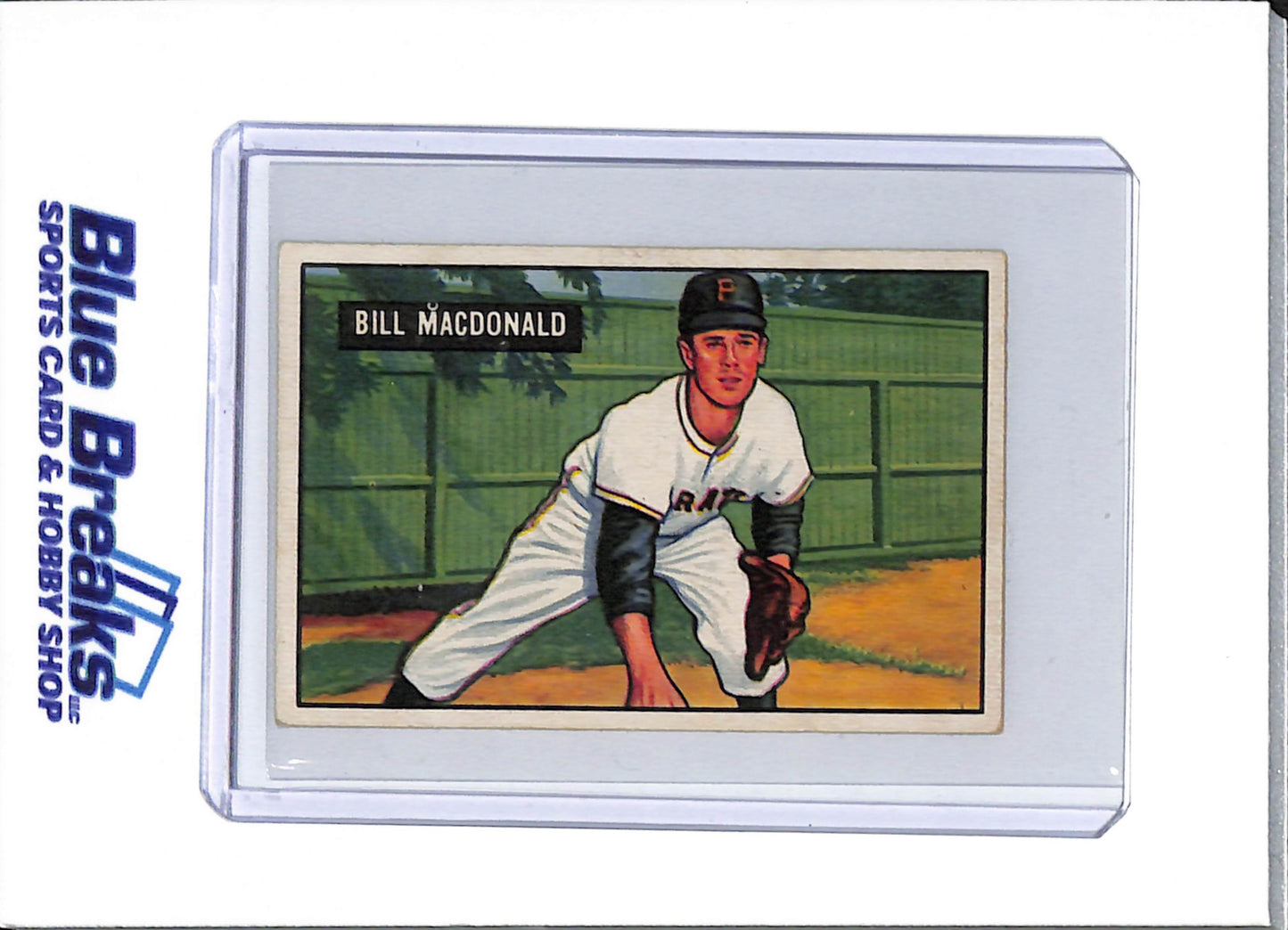 1951 Bowman - Bill Macdonald - #239 - baseball - Pirates