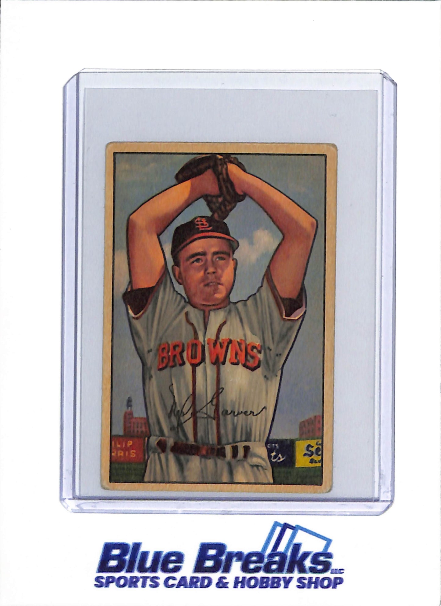 1952 Bowman - Ned Garver - #29 - baseball - Browns/Orioles