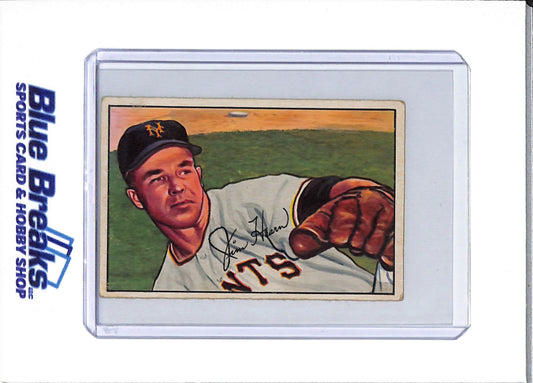 1952 Bowman - Jim Hearn - #49 - baseball - Giants