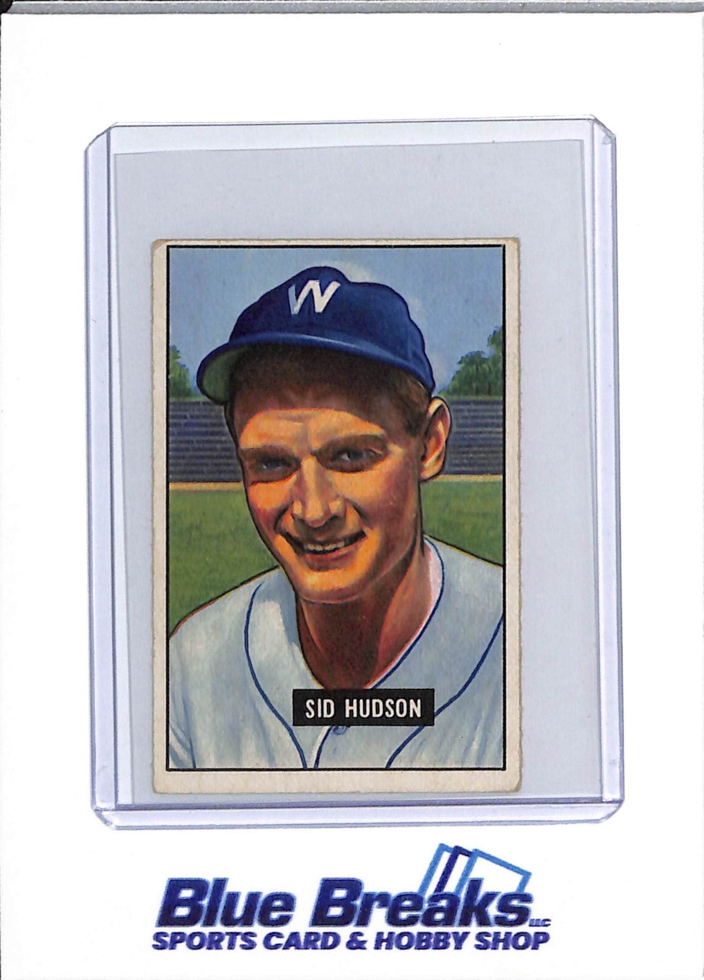 1951 Bowman - Sid Hudson - #169 - baseball - Senators/Twins