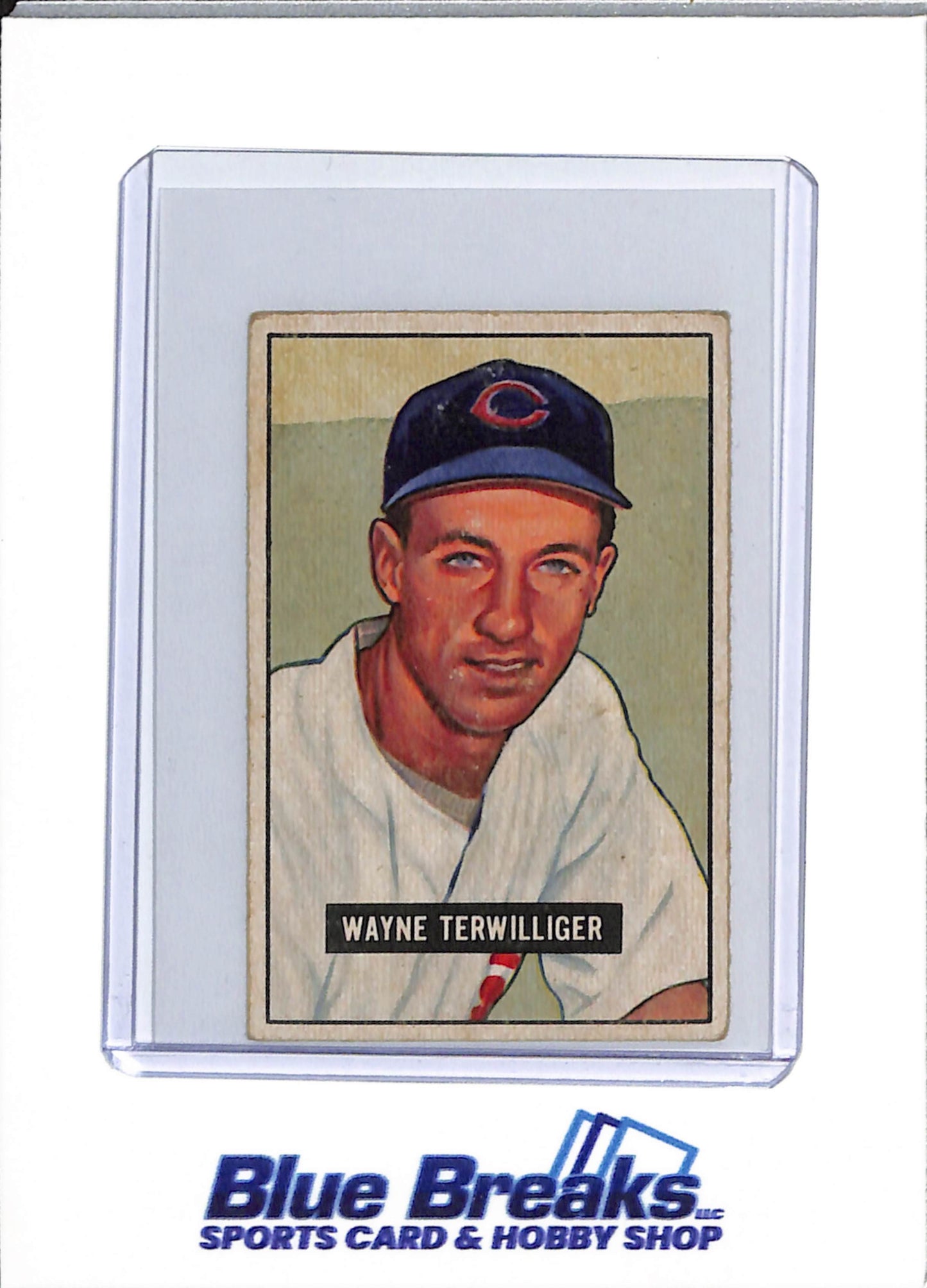 1951 Bowman - Wayne Terwilliger - #175 - baseball - Cubs