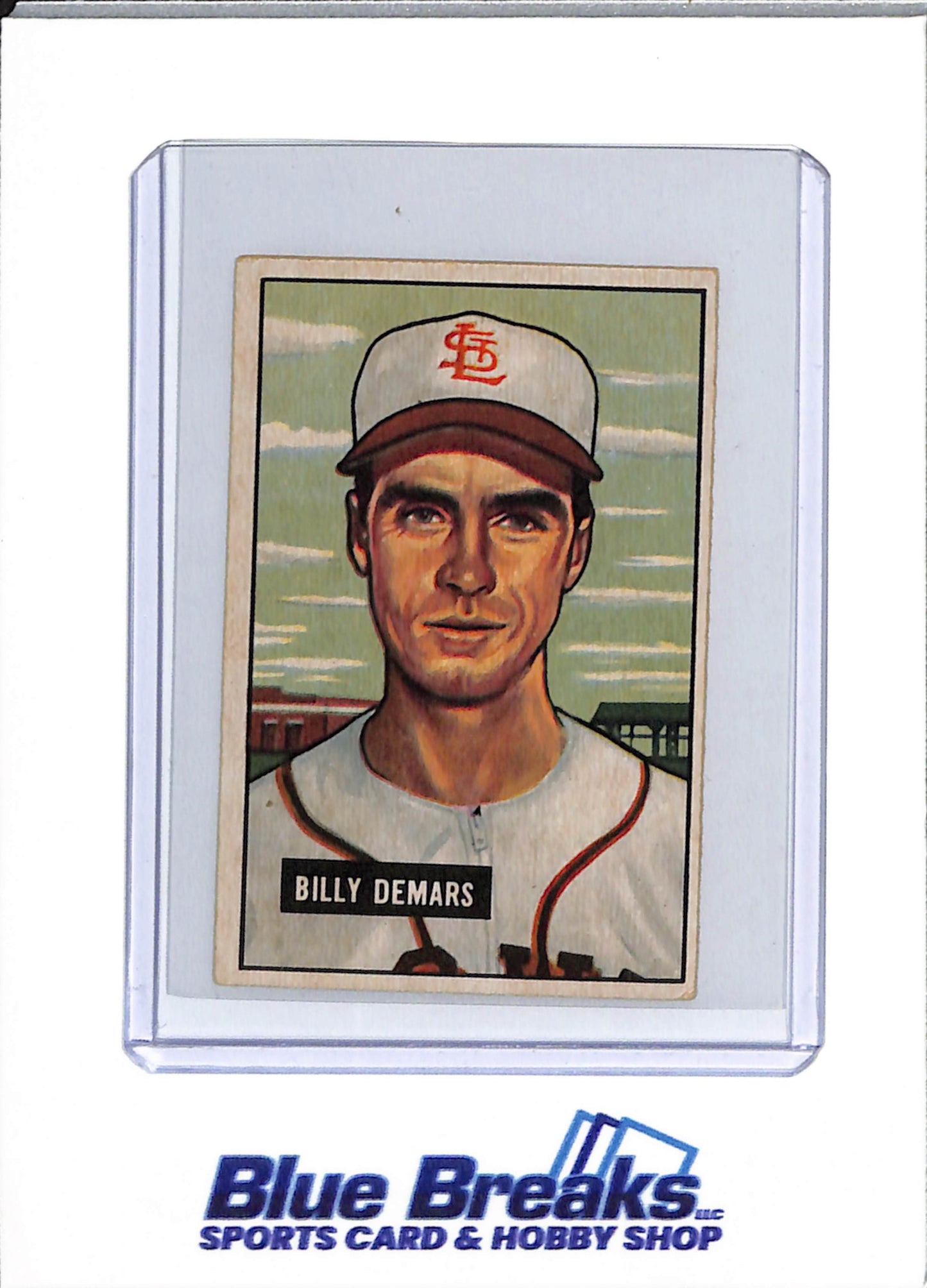 1951 Bowman - Billy Demars - #43 - baseball - Browns/Orioles