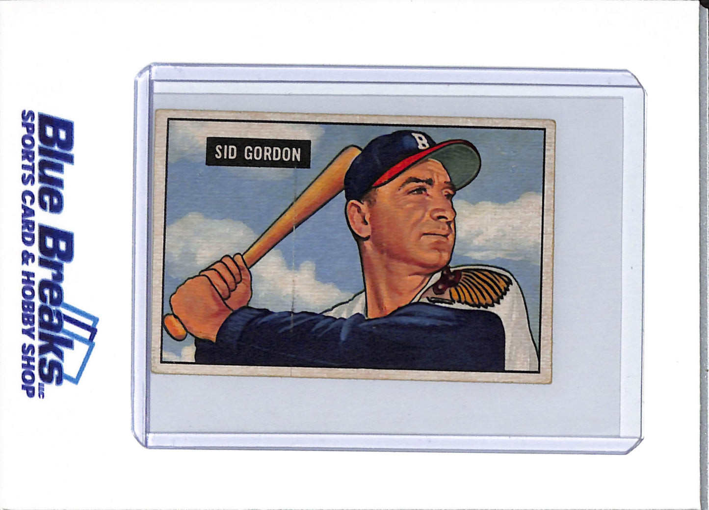 1951 Bowman - Sid Gordan - #19 - baseball - Braves