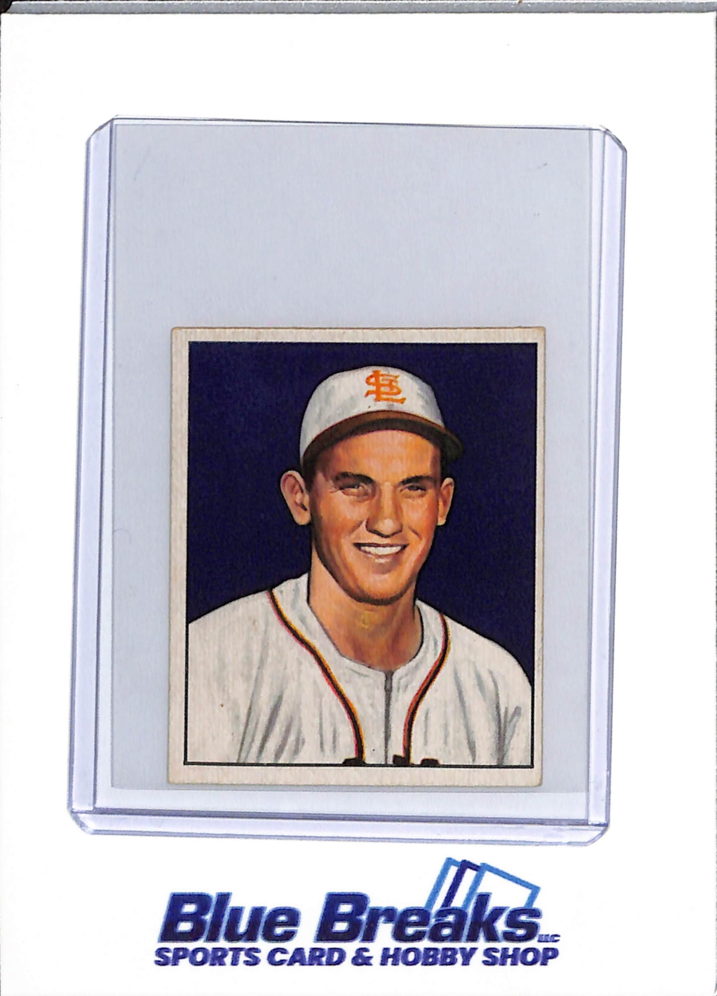 1950 Bowman - Les Moss - #251 - baseball - Browns/Orioles