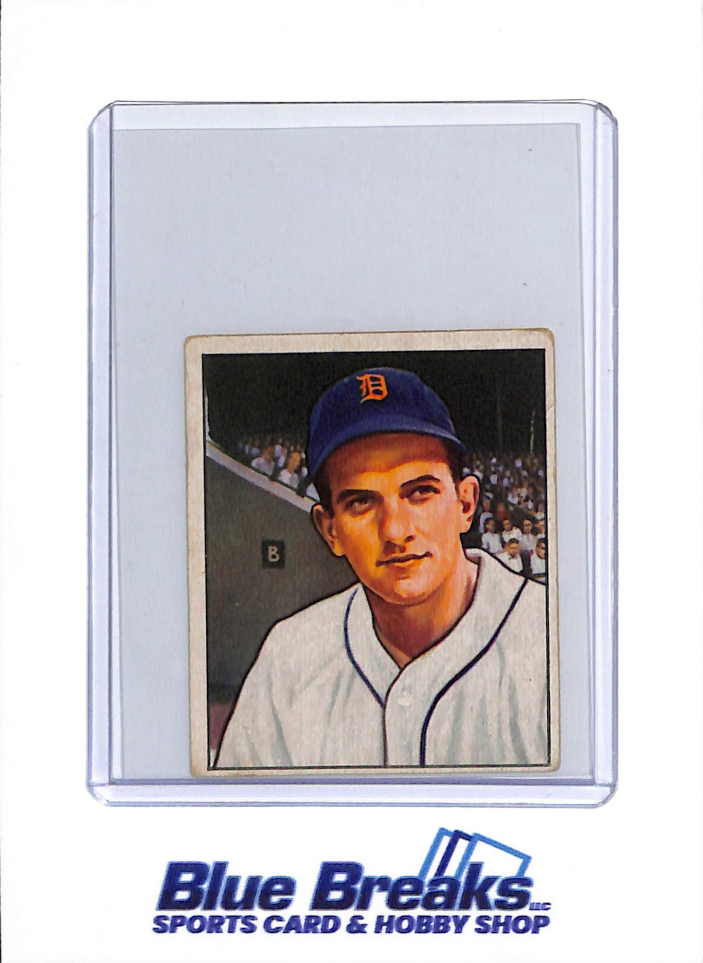 1950 Bowman - Johnny Groth - #243 - baseball - Tigers