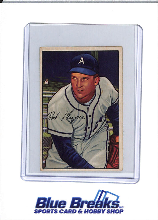 1952 Bowman - Bob Hooper - #10 - baseball - Athletics